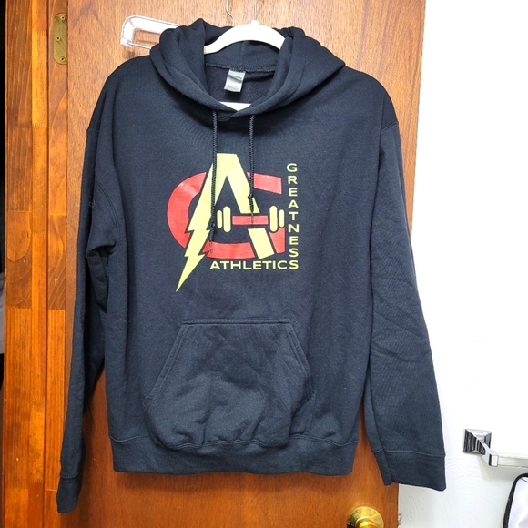 NWOT.  Greatness Athletics hoodie.  Size M.  (199) - Picture 1 of 5